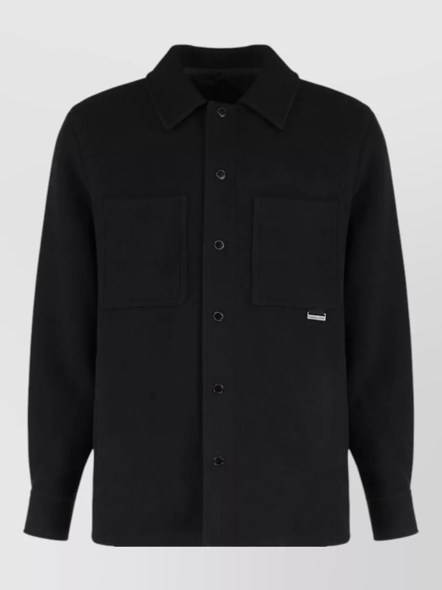 Canada Goose wool shirt jacket