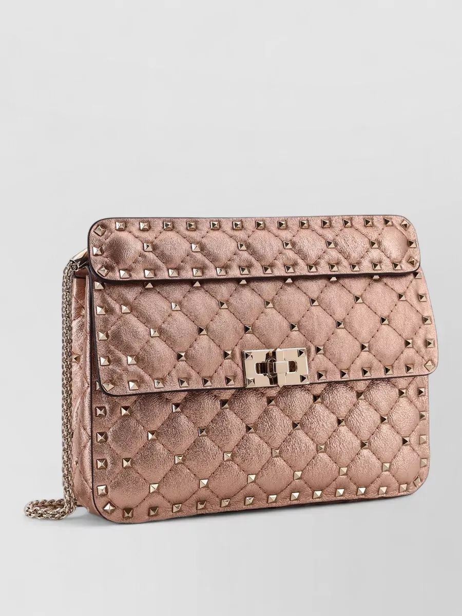 Valentino Garavani Rockstud Spike Medium Leather Shoulder Bag