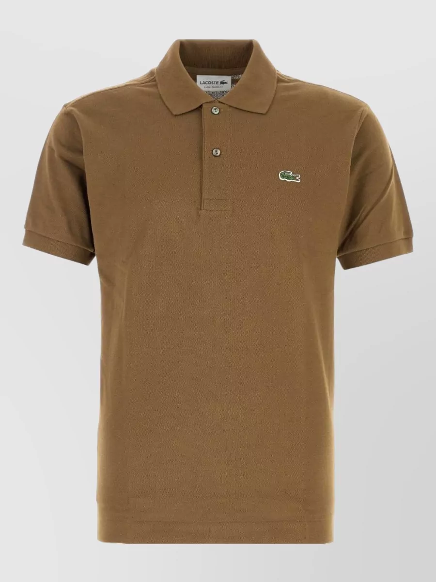 Lacoste cotton piqué polo shirt