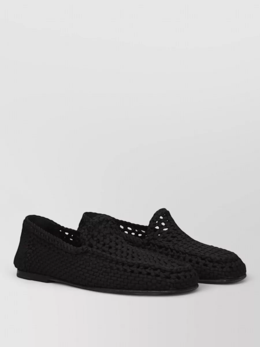 Dolce&Gabbana Fabric Loafers