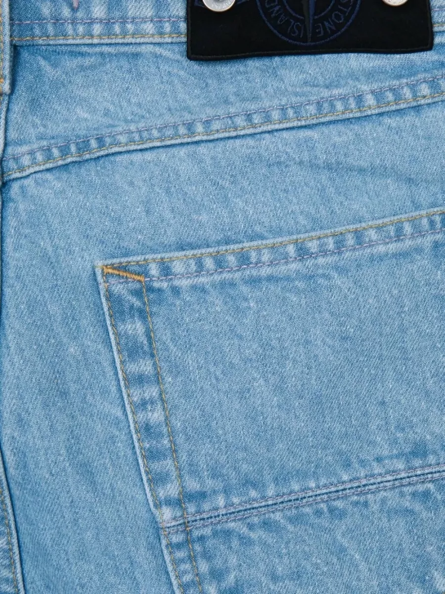 Stone Island Regular Straight-Leg Denim Jeans