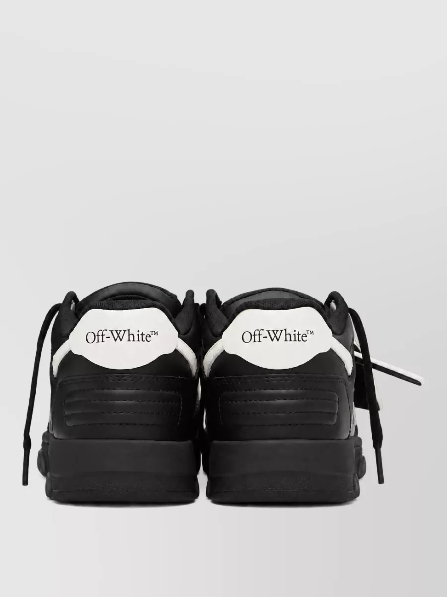 Off-White Leather Lace-Up Shoes