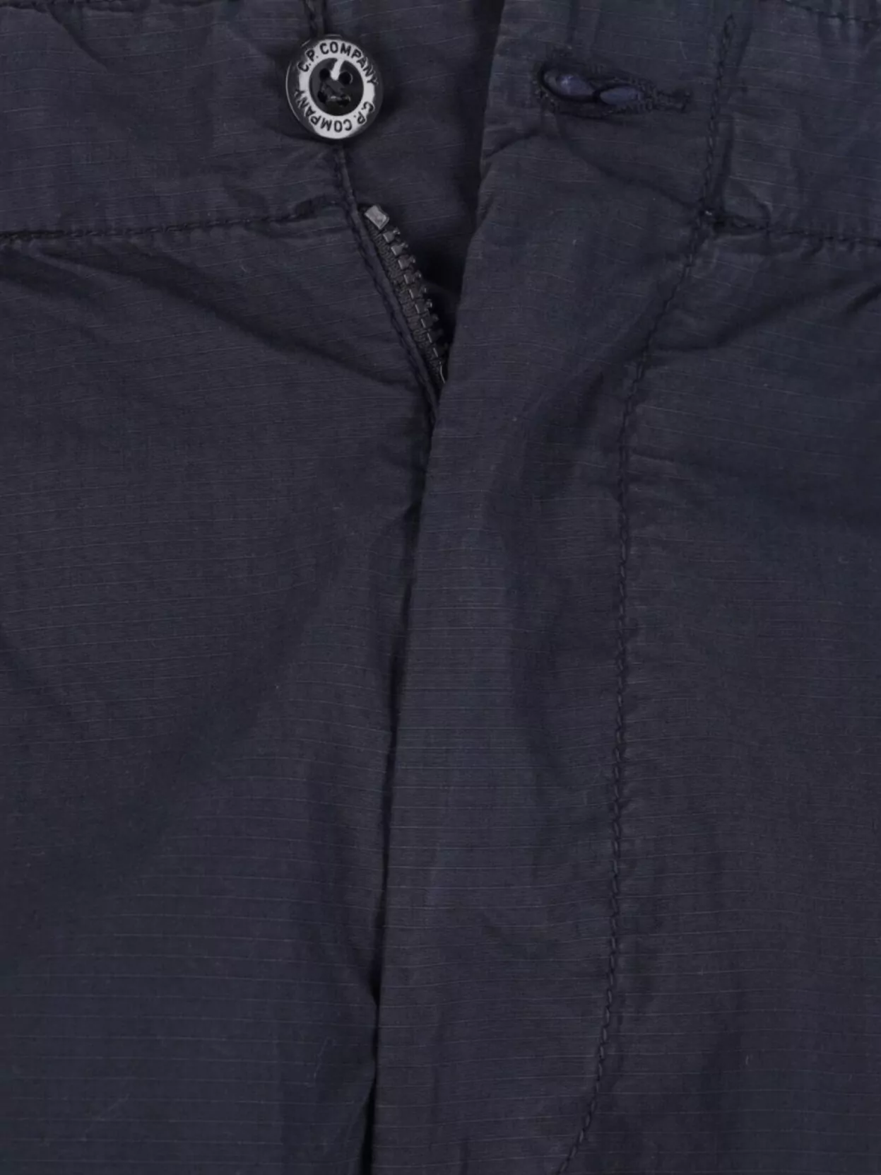 C.p. Company Straight Trousers With Cargo Pockets And Elastic Waistband