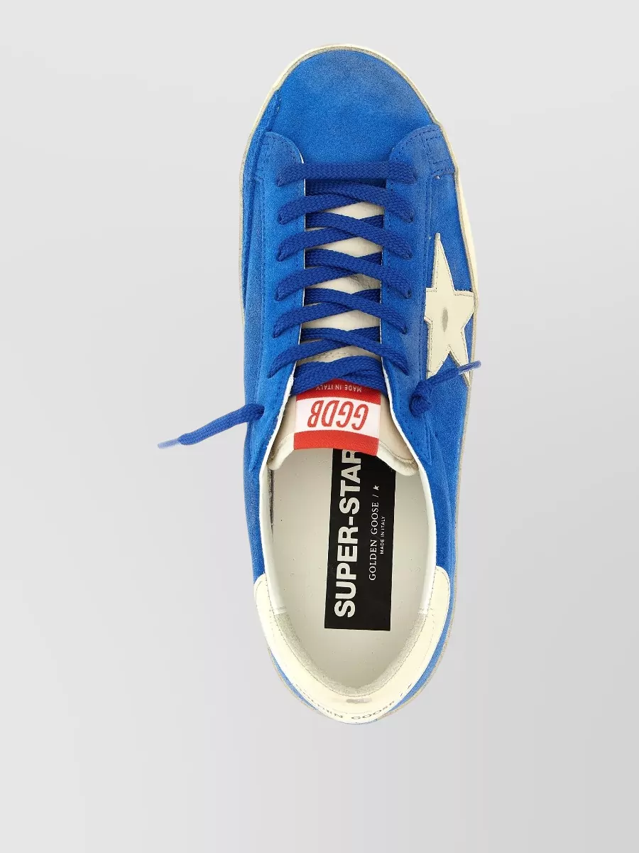 Golden Goose Superstar Sneakers Contrast Heel Tab Star Patch