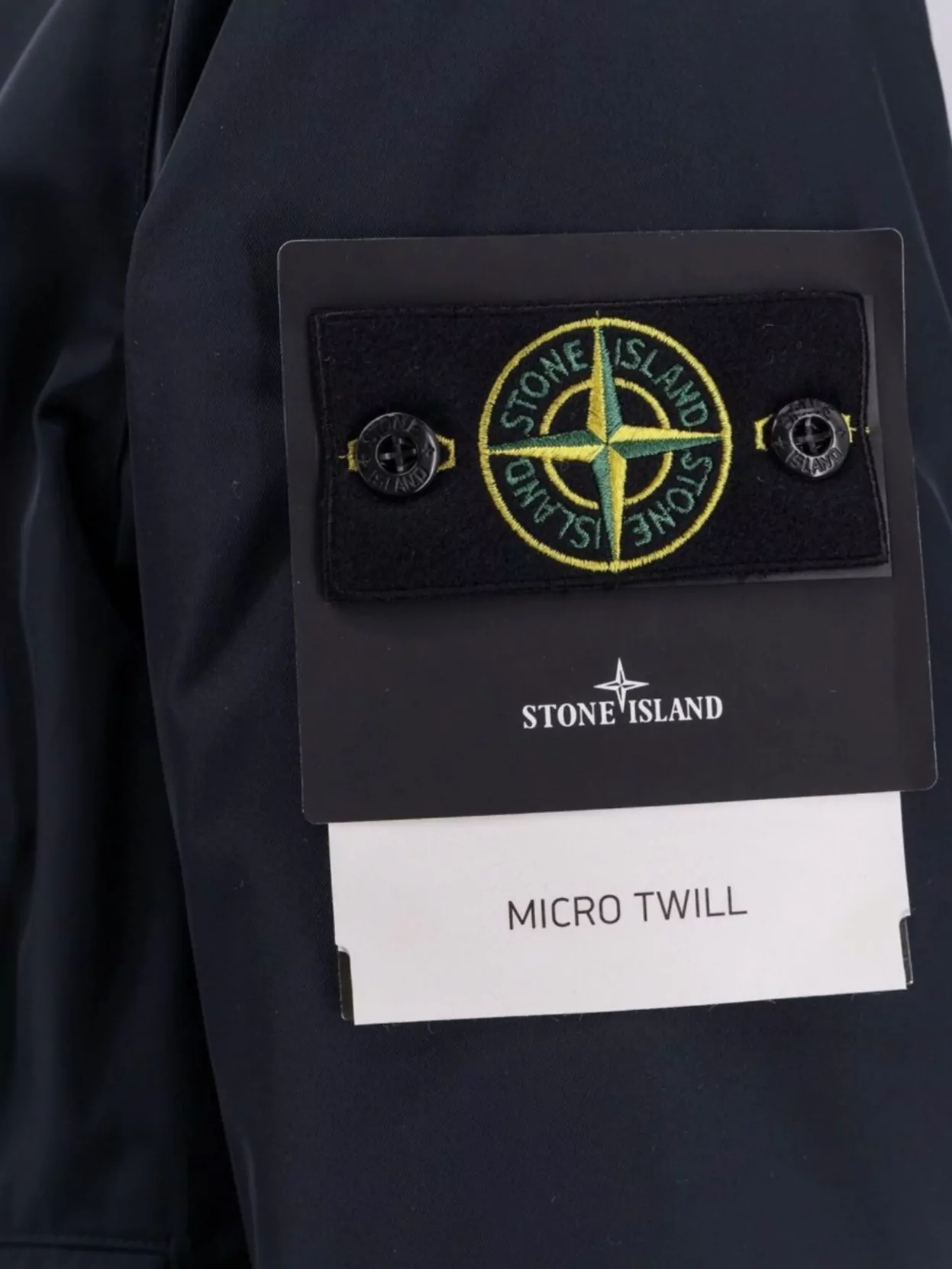 Stone Island Padded Nylon Coat With Double Front Pocket