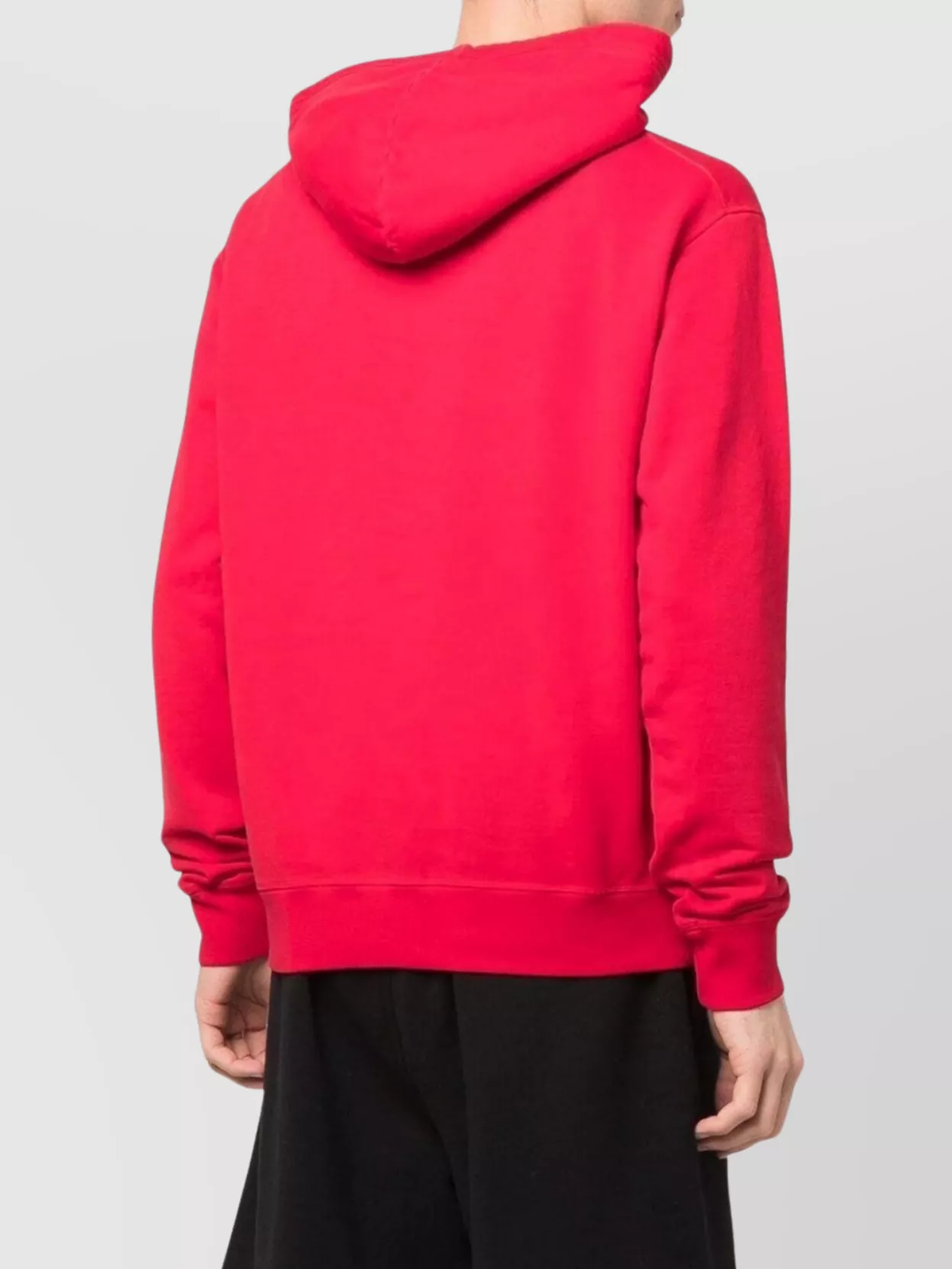 Dsquared2 Logo-print Drawstring Hood Hoodie In Red