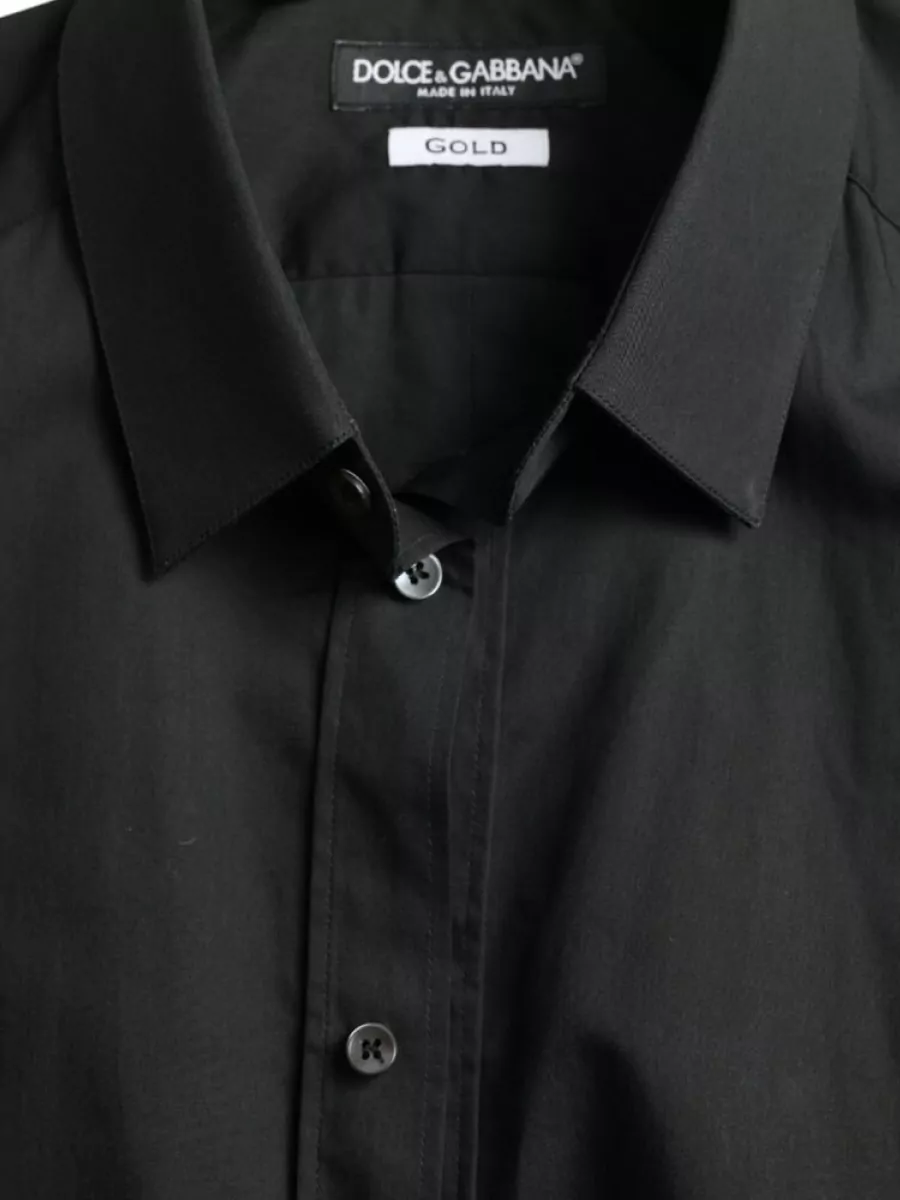 Dolce&Gabbana Silk Blend Formal Dress Shirt