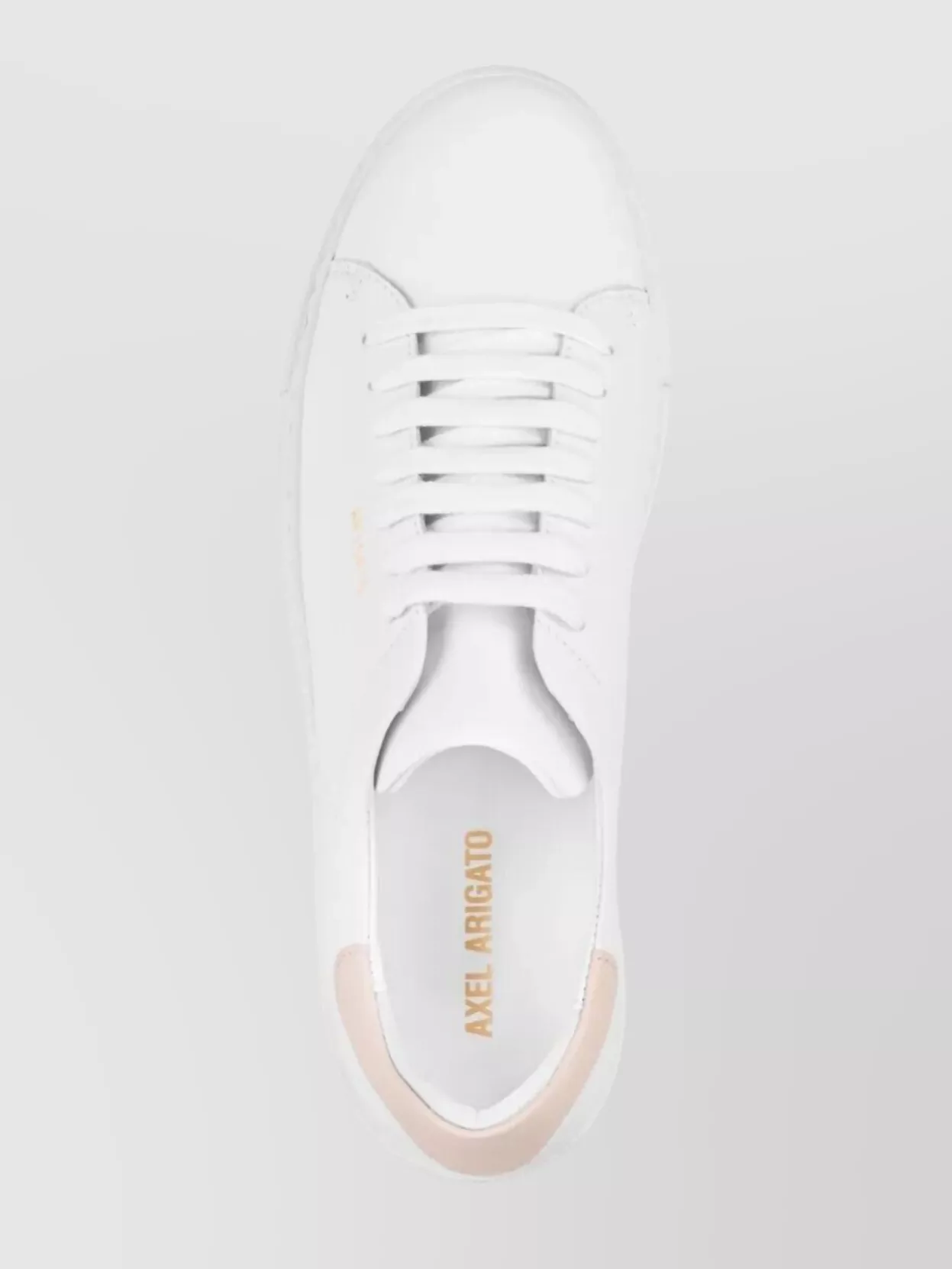Axel Arigato Low Top Rubber Sole Sneakers In White