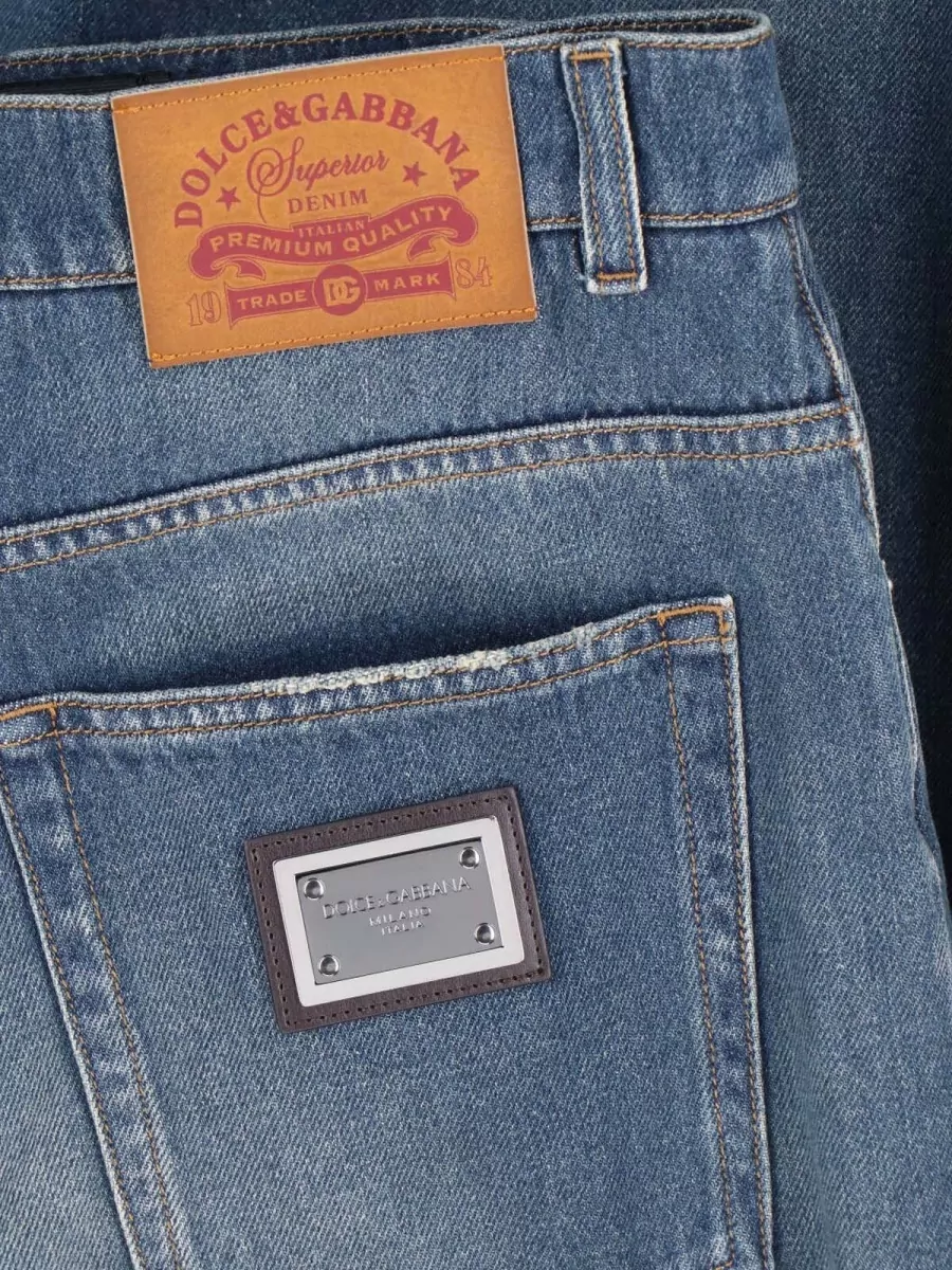 Dolce&Gabbana Denim Straight-Leg Jeans