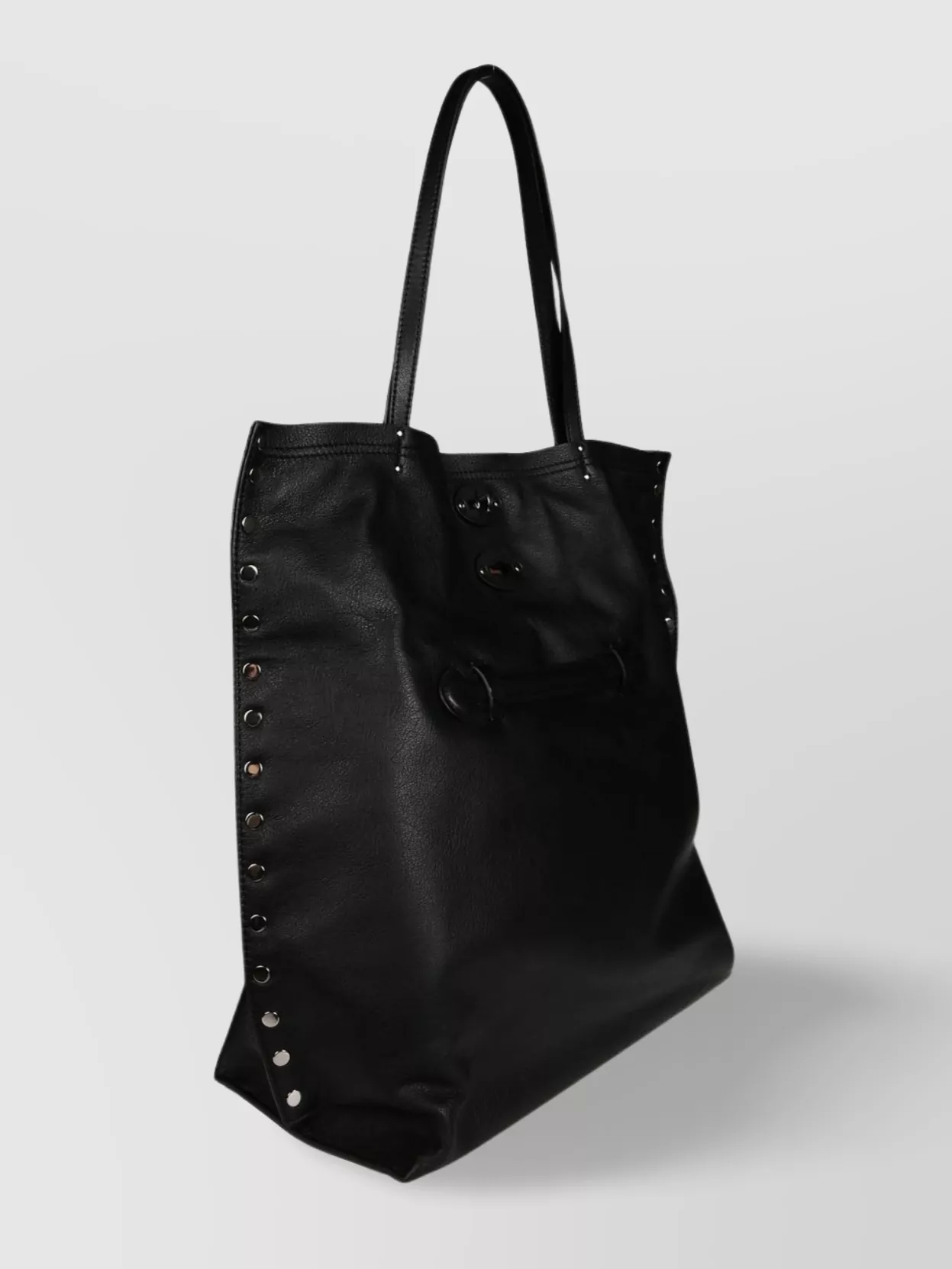 Zanellato Saeta M Tote Bag With Studded Detailing