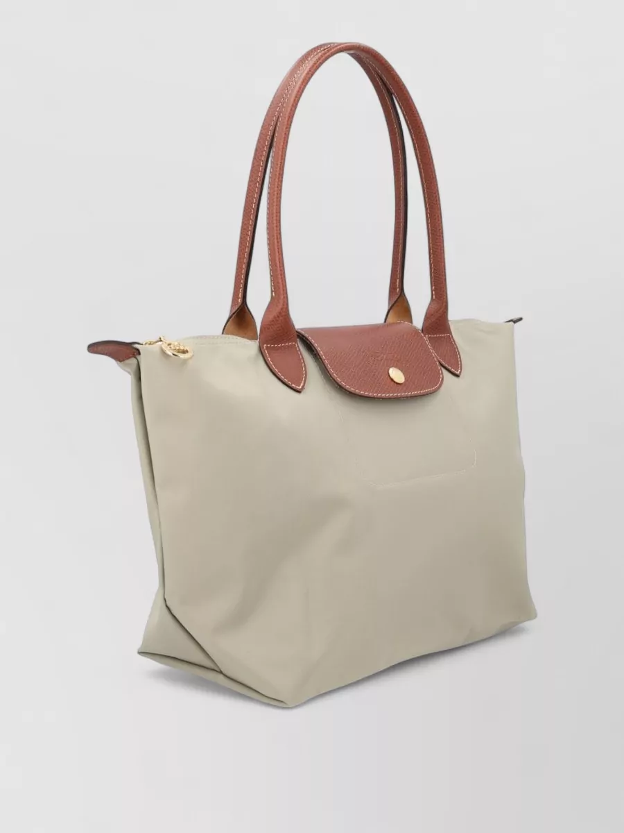 Longchamp Medium Shoulder Bag Foldover Flap