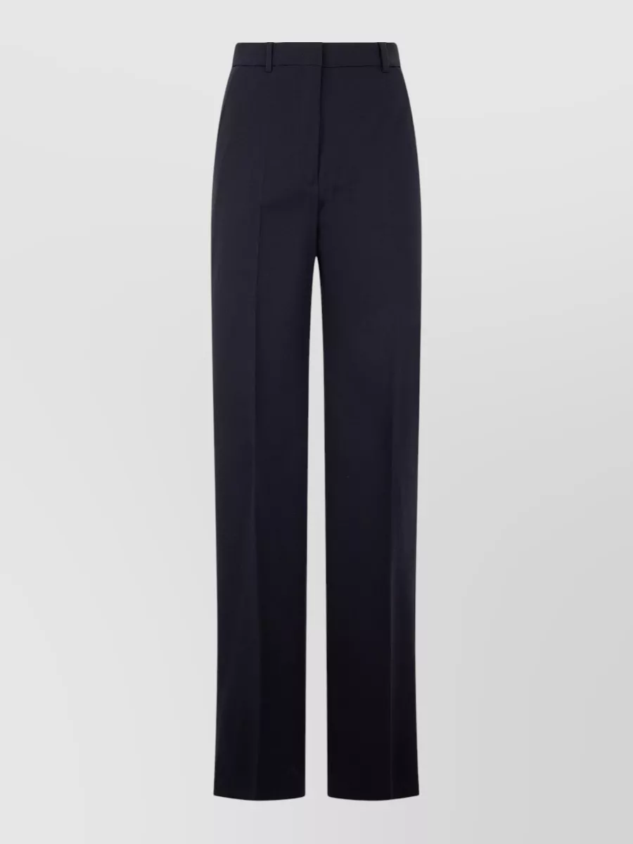 S Max Mara high-rise straight-leg suit trousers
