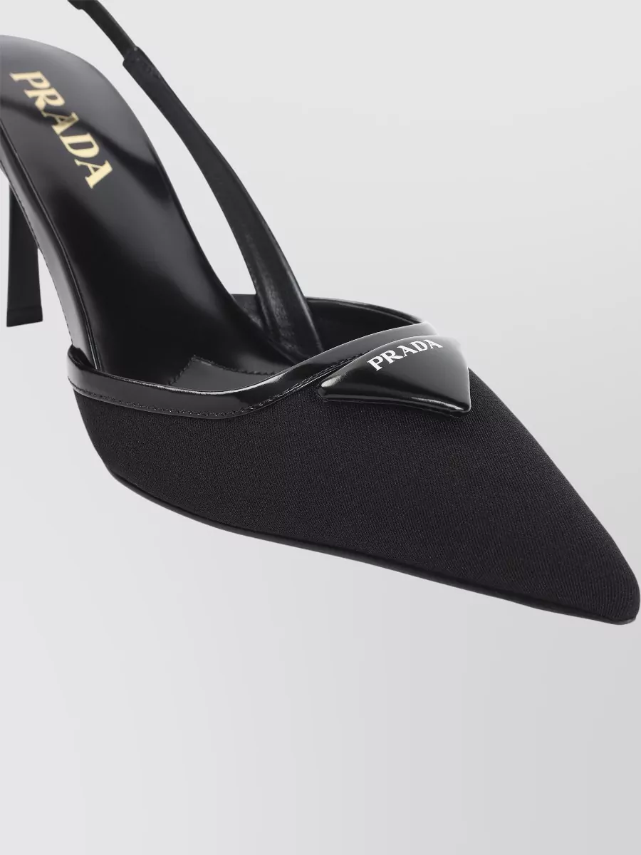 Prada Mesh Slingback Pumps