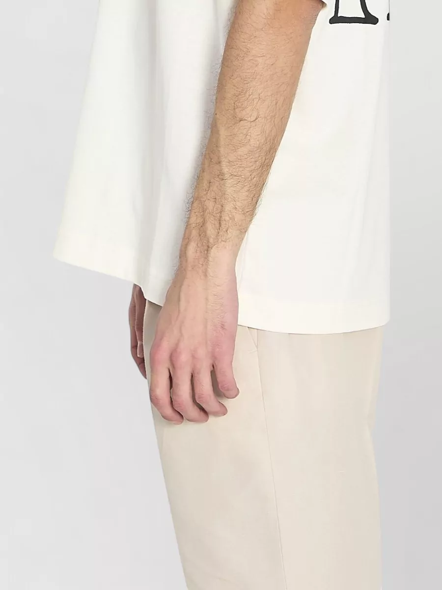 Ami Paris Oversized Cotton Long-Sleeve T-Shirt