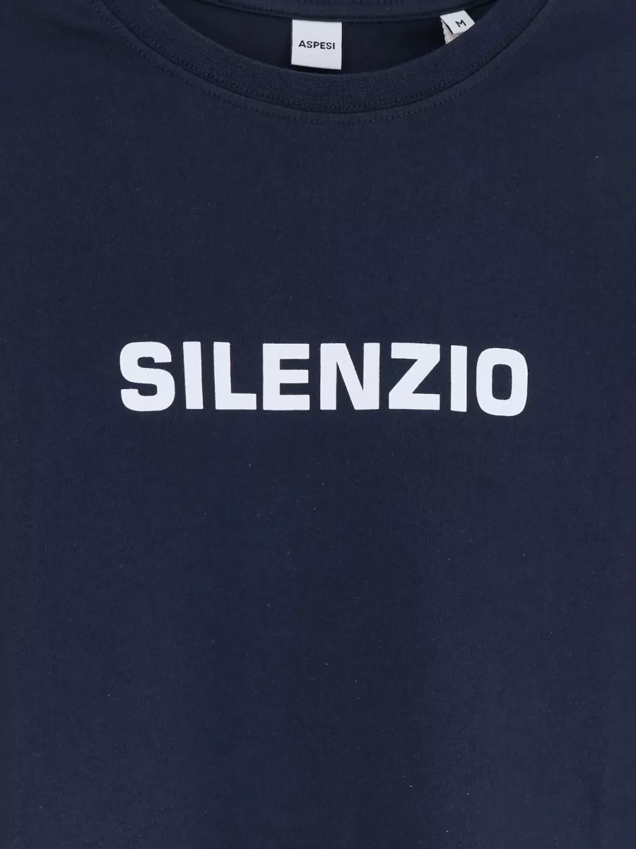 Aspesi Cotton Printed Short-Sleeve T-Shirt