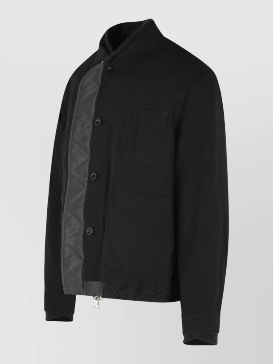 Sacai Nylon Reversible Quilted Puffer Jacket
