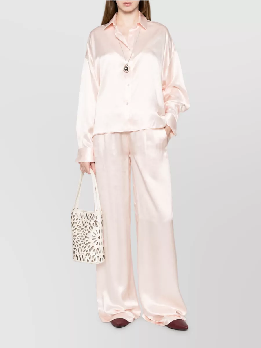 Ermanno Scervino Silk Pants