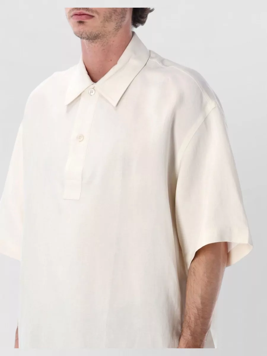Studio Nicholson Relaxed-Fit Short-Sleeve Shirt