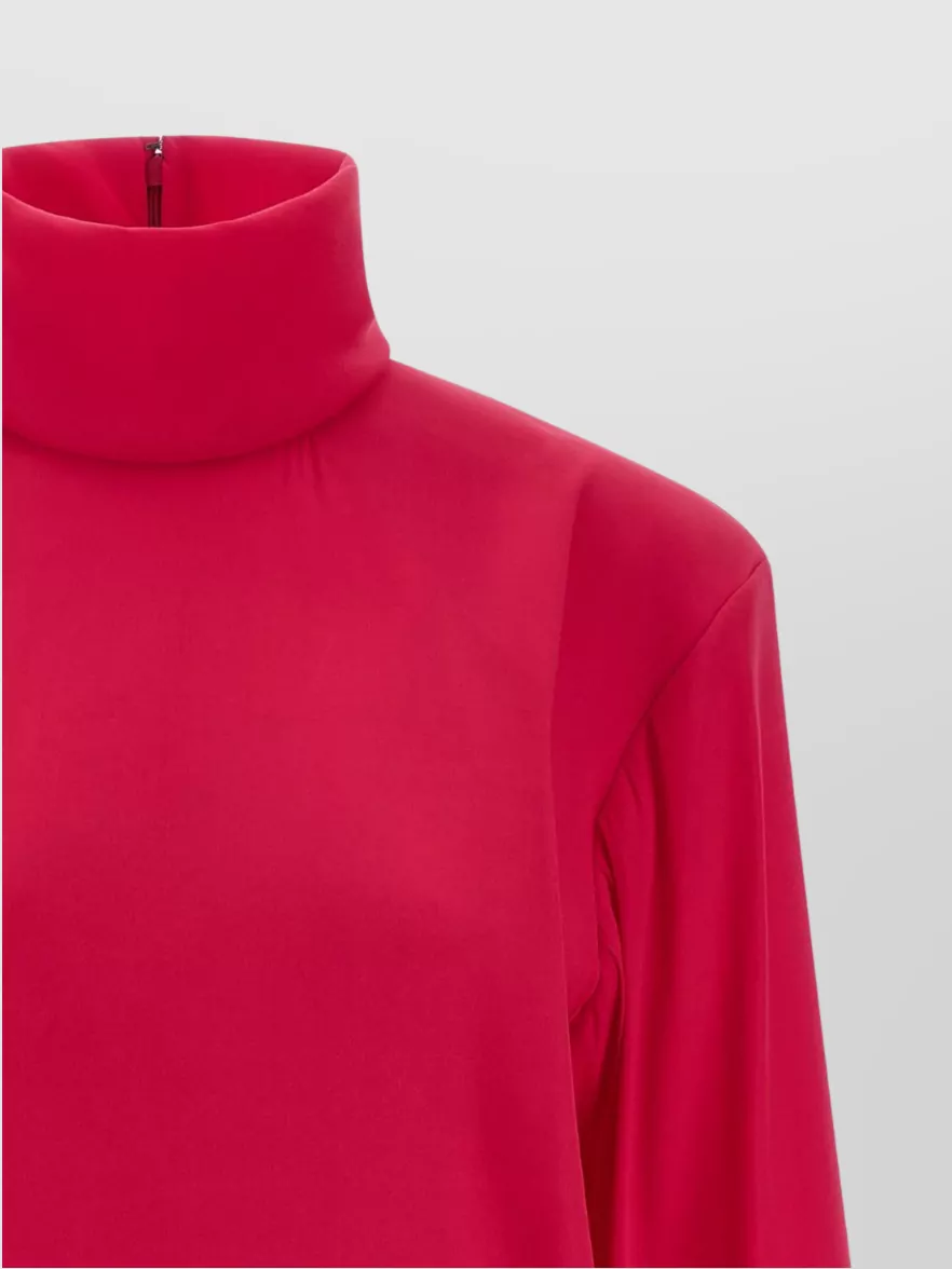 Saint Laurent Tailored Dress Featuring Structured Shoulders