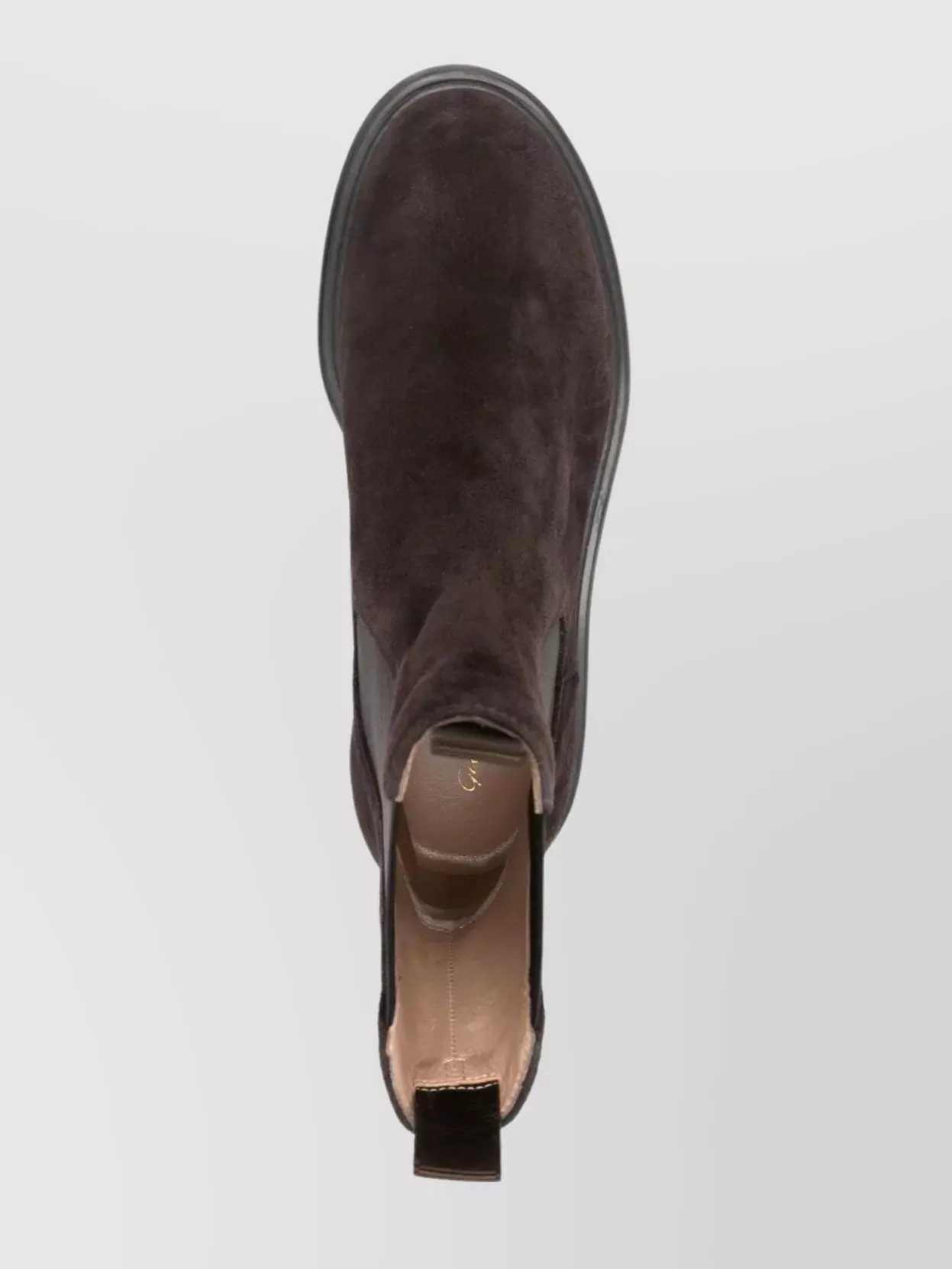 Gianvito Rossi Chunky Sole Suede Ankle Boots