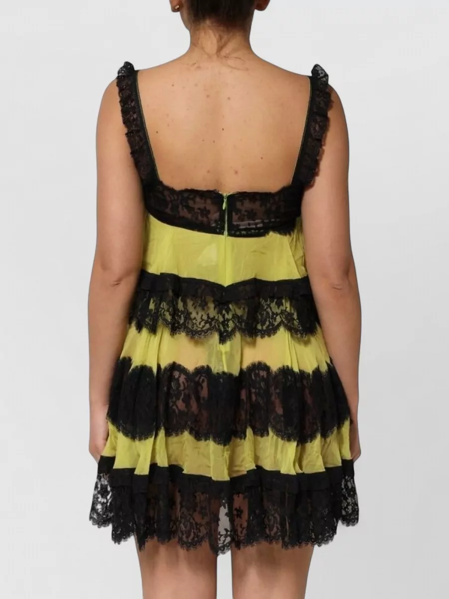Dolce&Gabbana Silk Babydoll Beach Cover Up