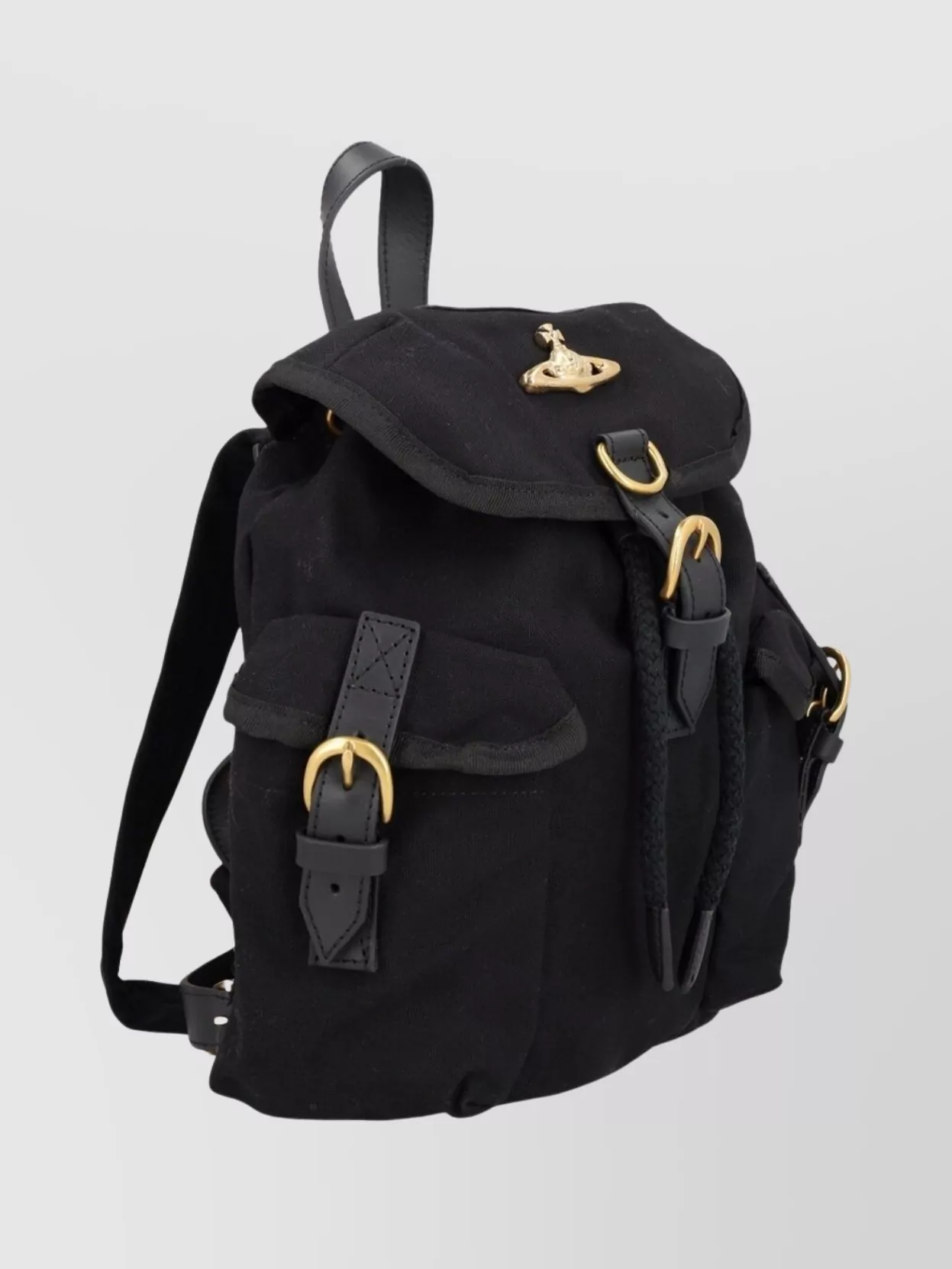 Vivienne Westwood Highland Travel Backpack Featuring Multiple Pockets