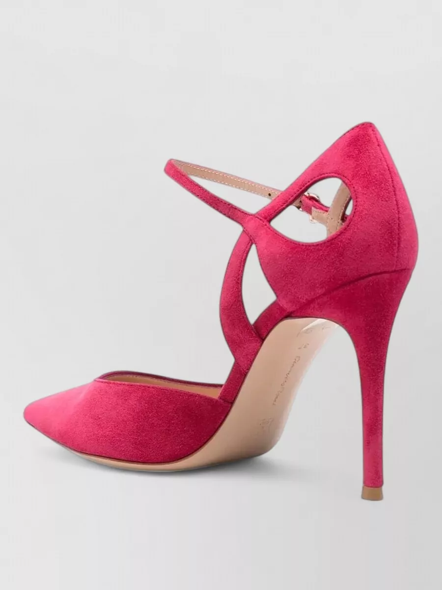 Gianvito Rossi suede leather pumps