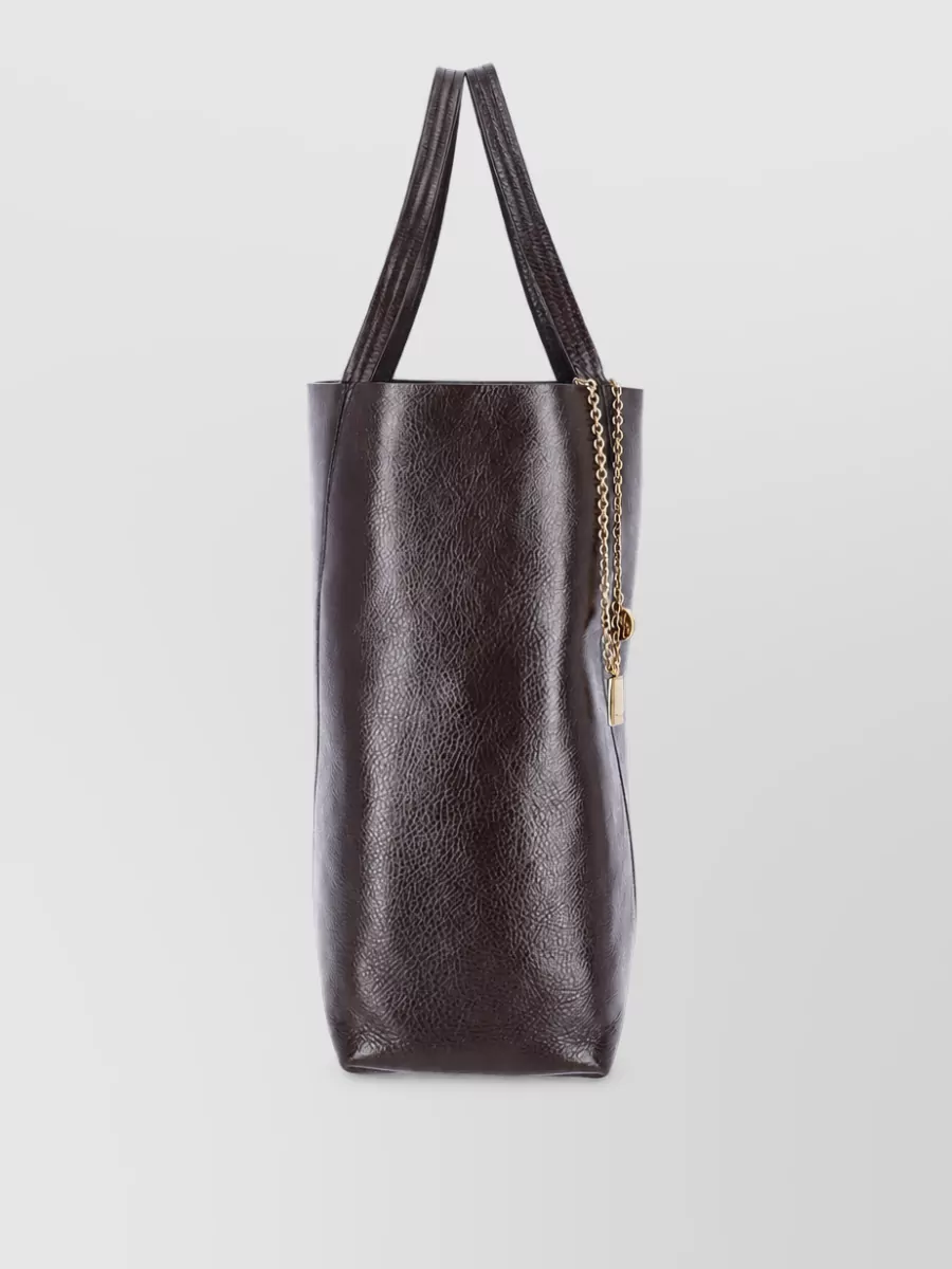 Chloé Shopper Leather Tote Bag