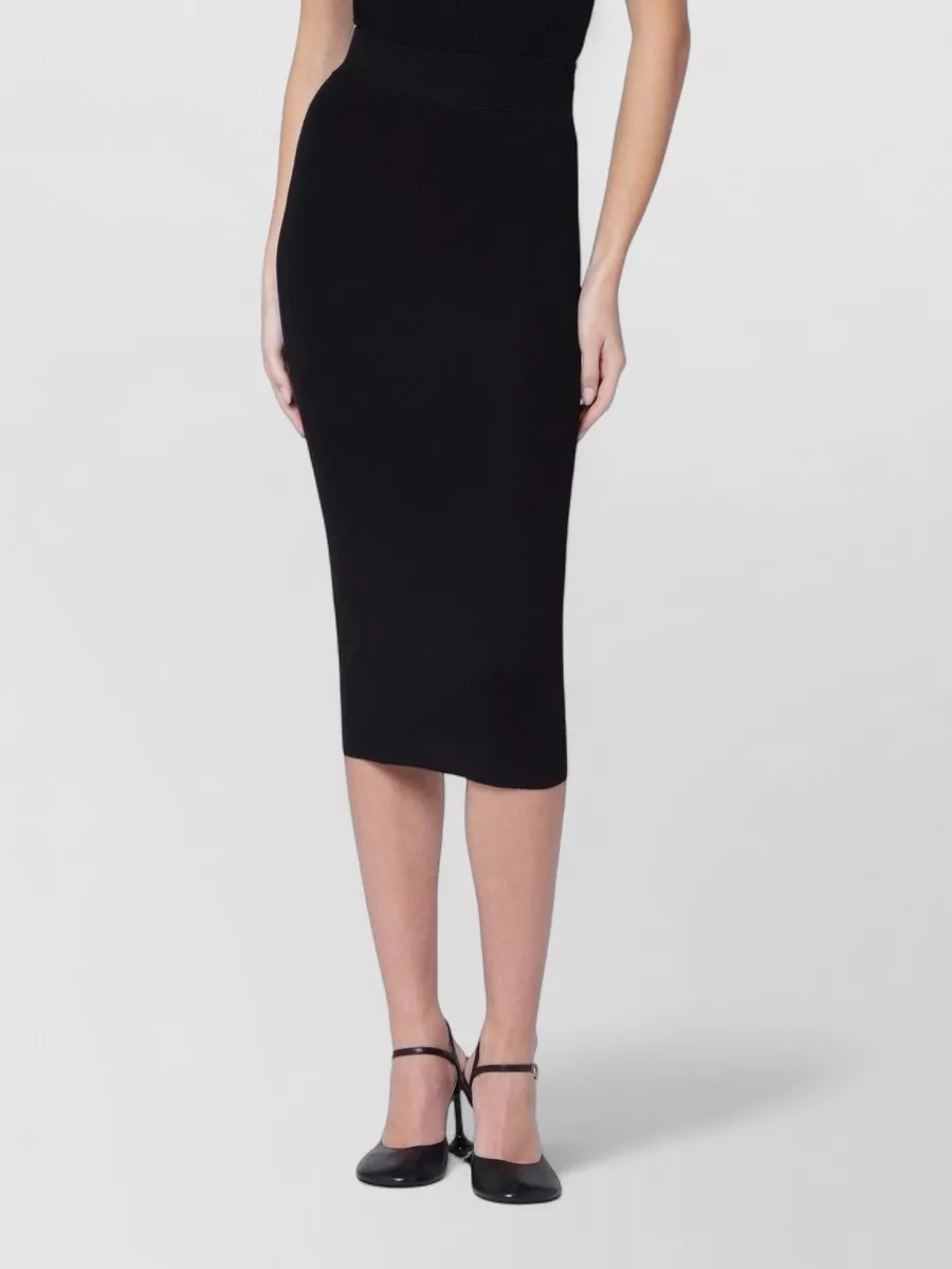 Entire Studios viscose midi skirt