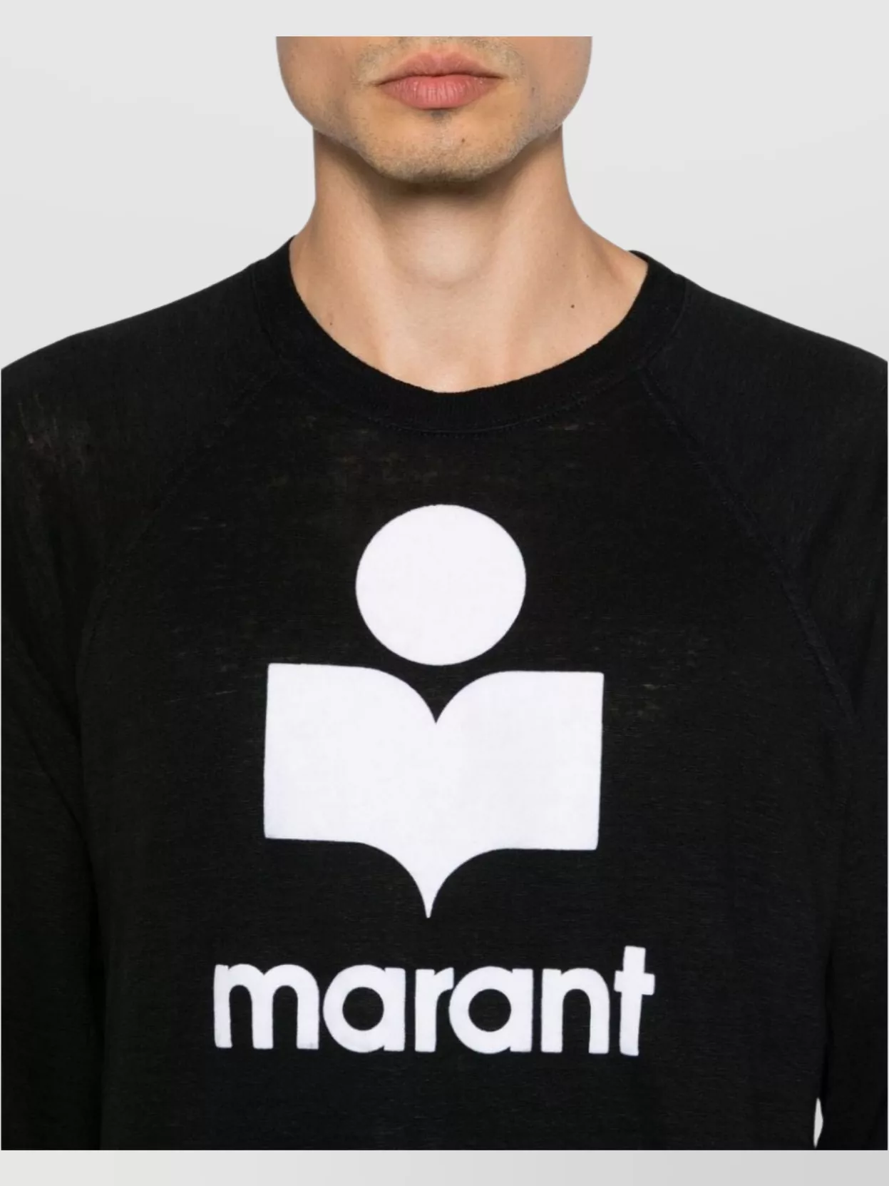 Isabel Marant Logo Crew Neck Sweatshirt