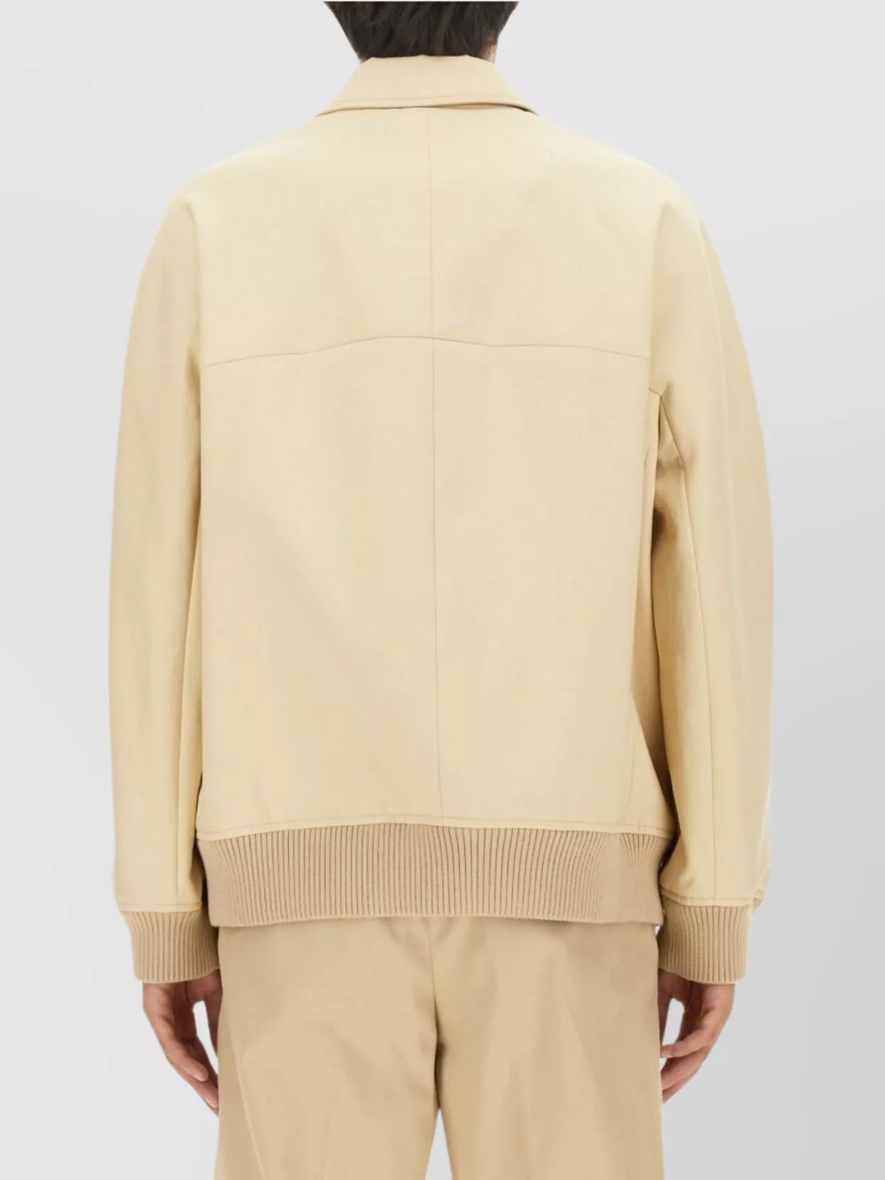 Lanvin Collared Oversize Buttoned Jacket