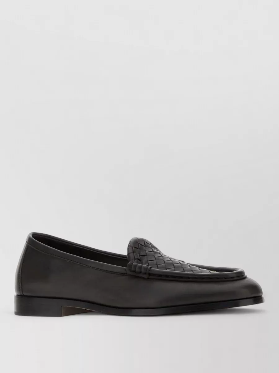 Bottega Veneta leather silenzio loafers