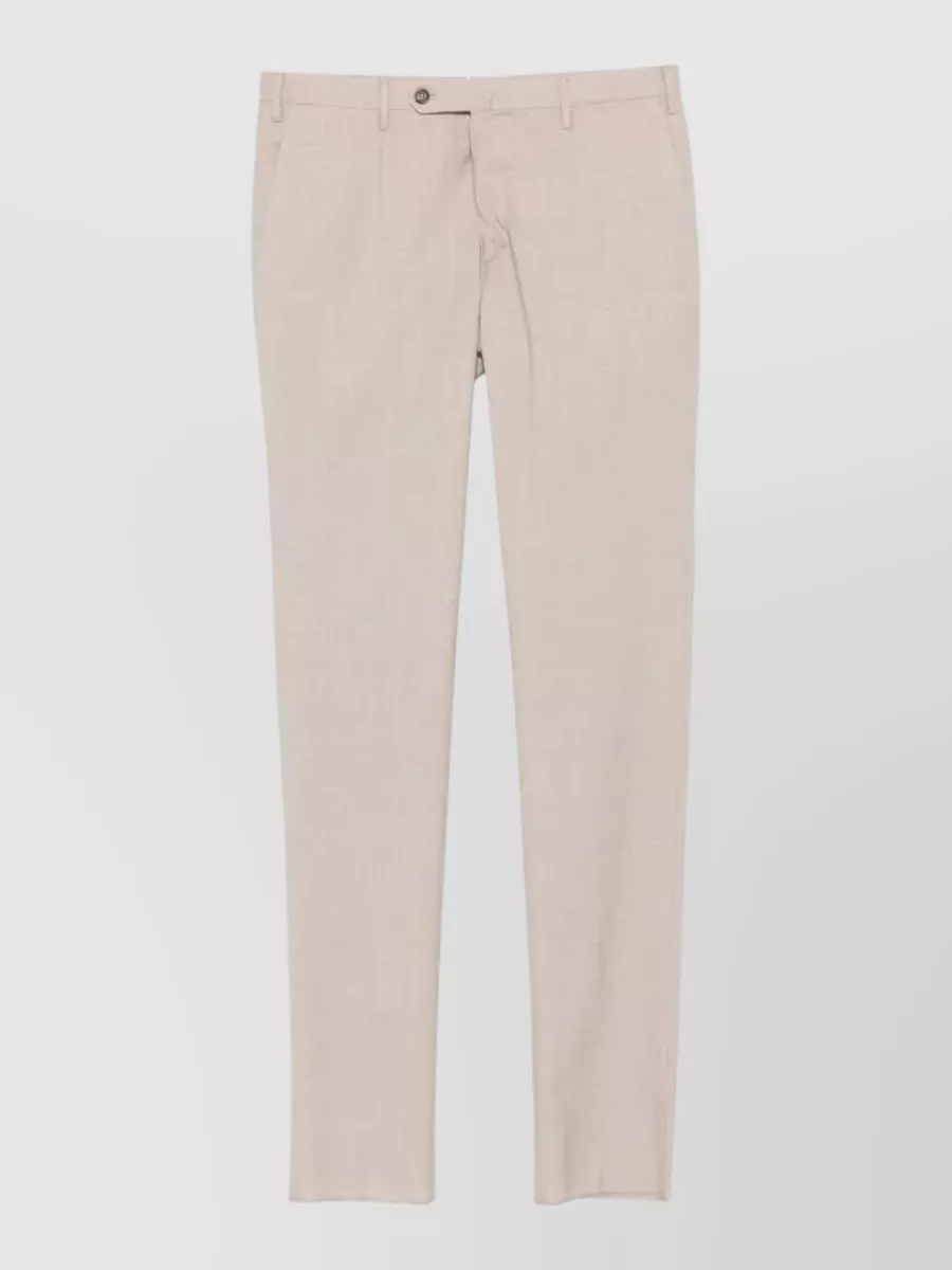 Incotex virgin wool regular-fit straight-leg trousers