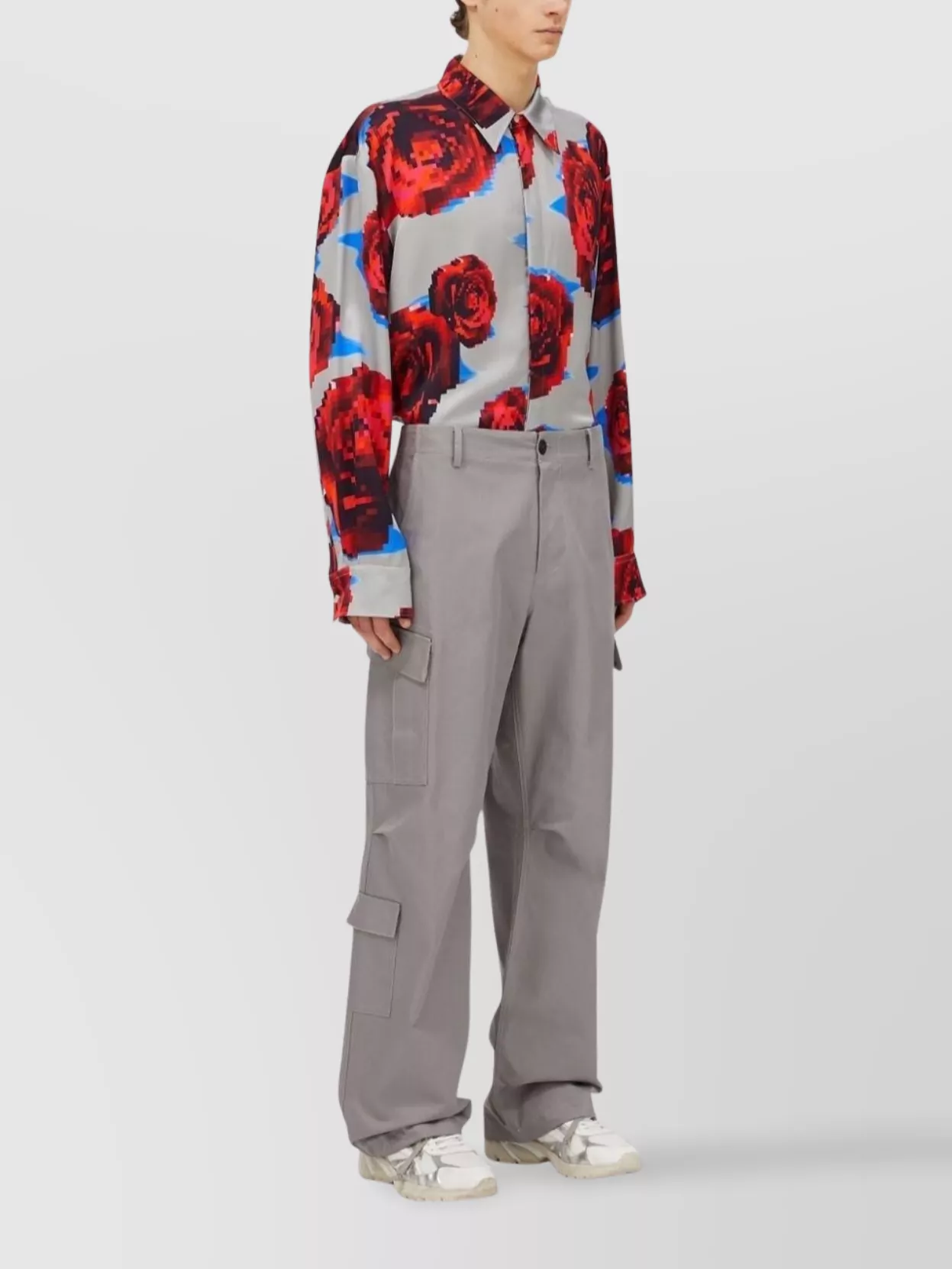 Msgm Cargo Pockets Mid-Rise Trousers