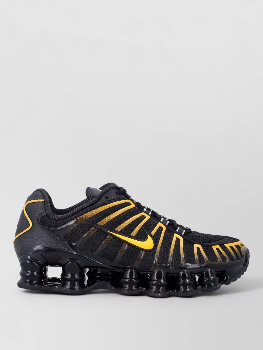 Nike Shox Tl Futuristic Cushioning Mesh Sneakers