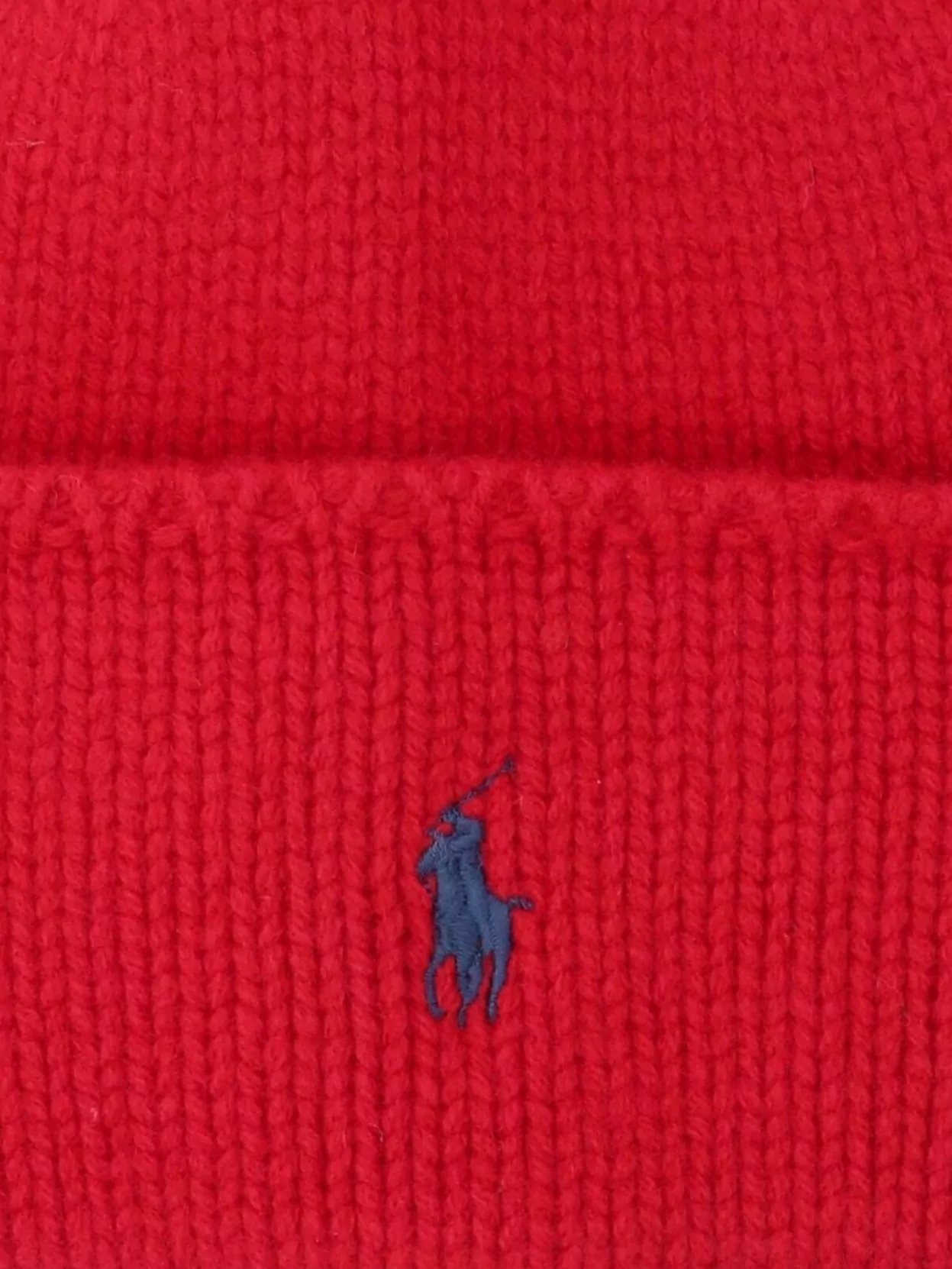 POLO RALPH LAUREN KNIT RIBBED CUFF HAT