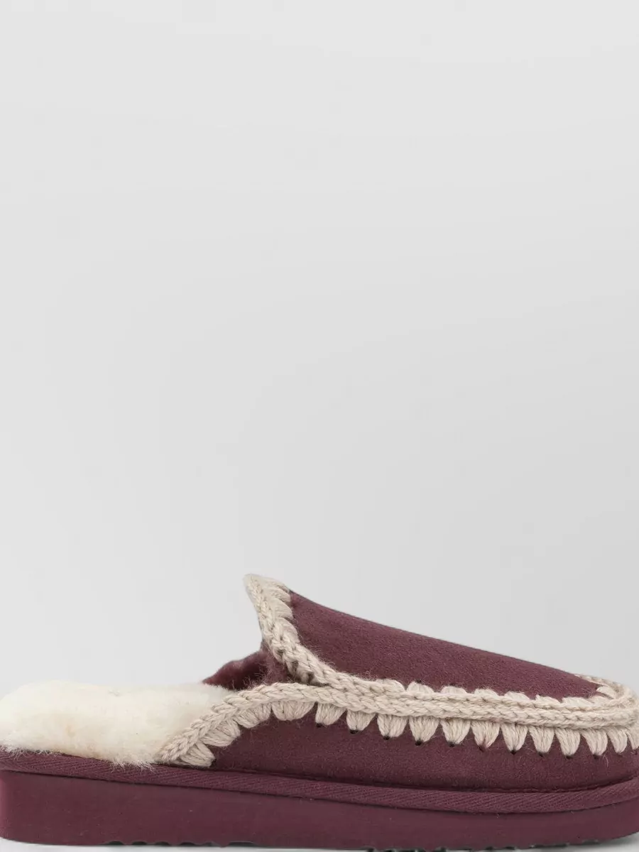 Mou Leather Slippers
