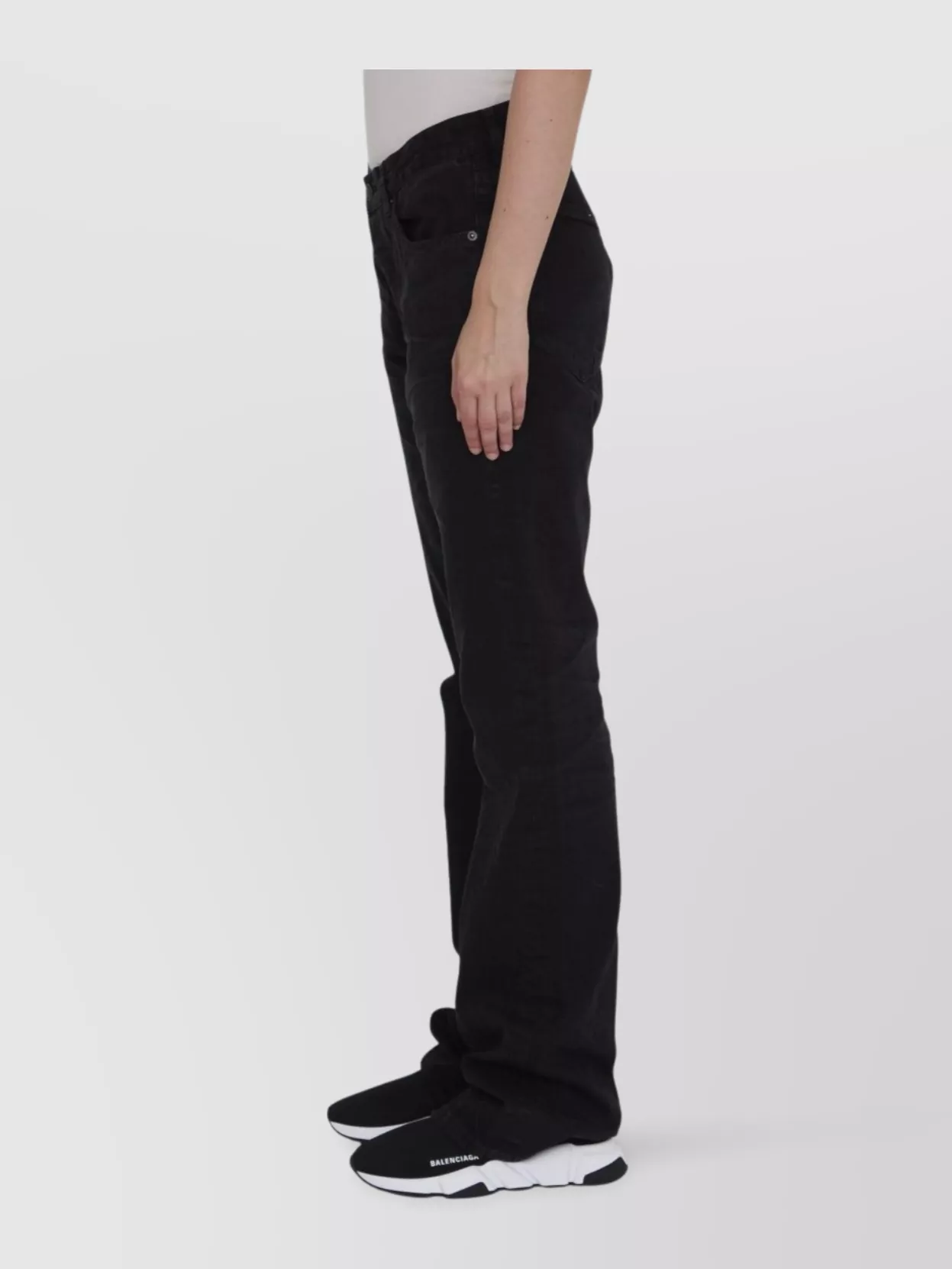 Balenciaga Low Waist Straight Jeans