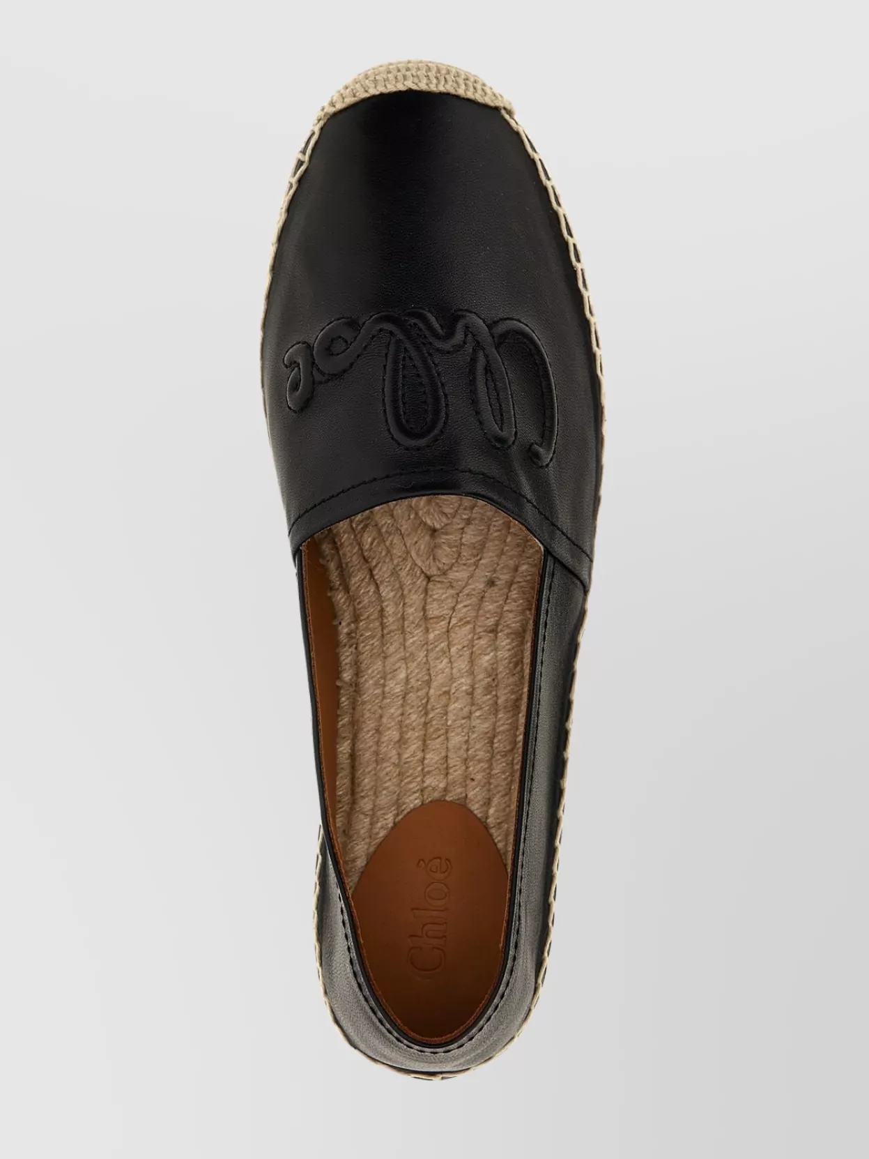 Chloé 'Isla' Embroidered Round Toe Espadrilles