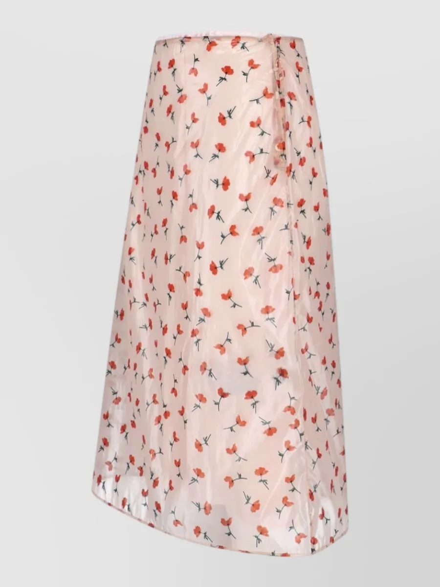 Jil Sander Midi A-Line Skirt