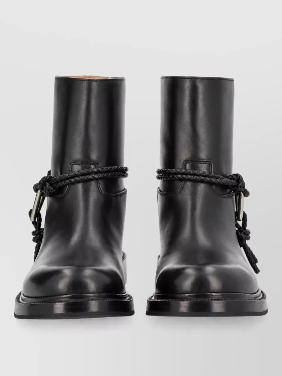 Bottega Veneta Leather Ankle Boots