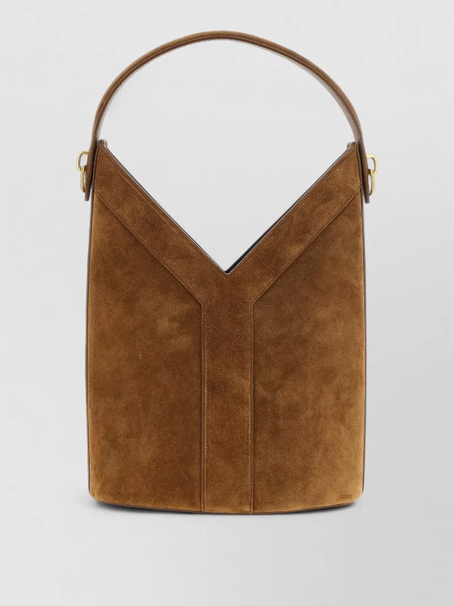 Saint Laurent Y suede bucket bag
