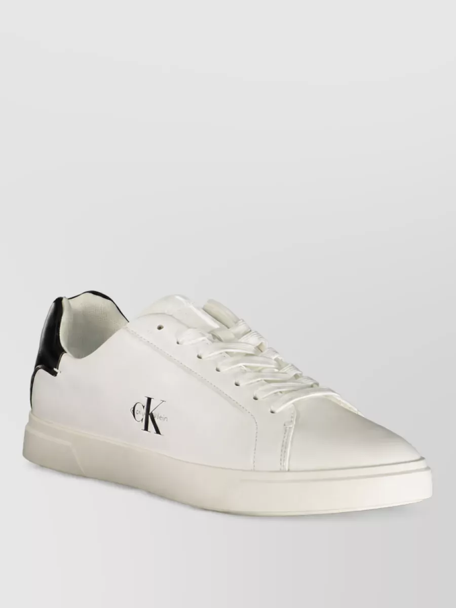 Calvin Klein leather athletic sneakers