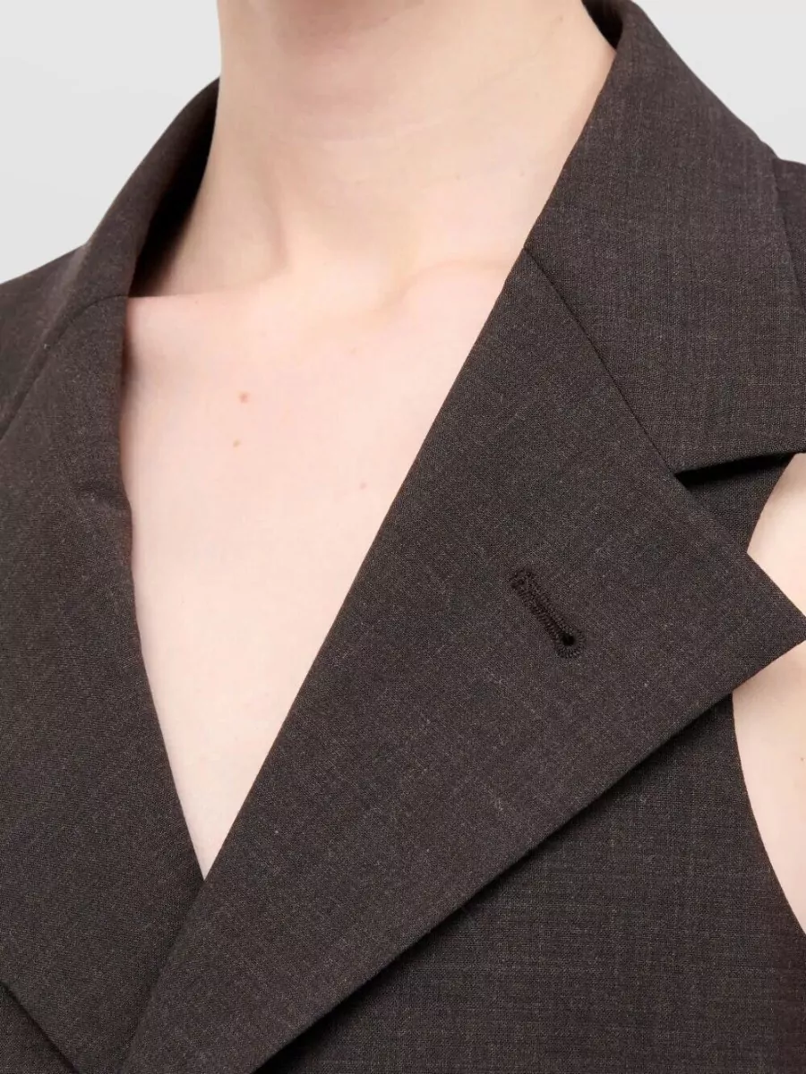 Mm6 Maison Margiela Long Gilet