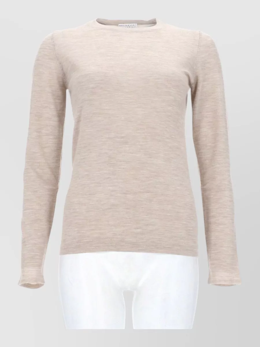Brunello Cucinelli cashmere silk slim-fit t-shirt