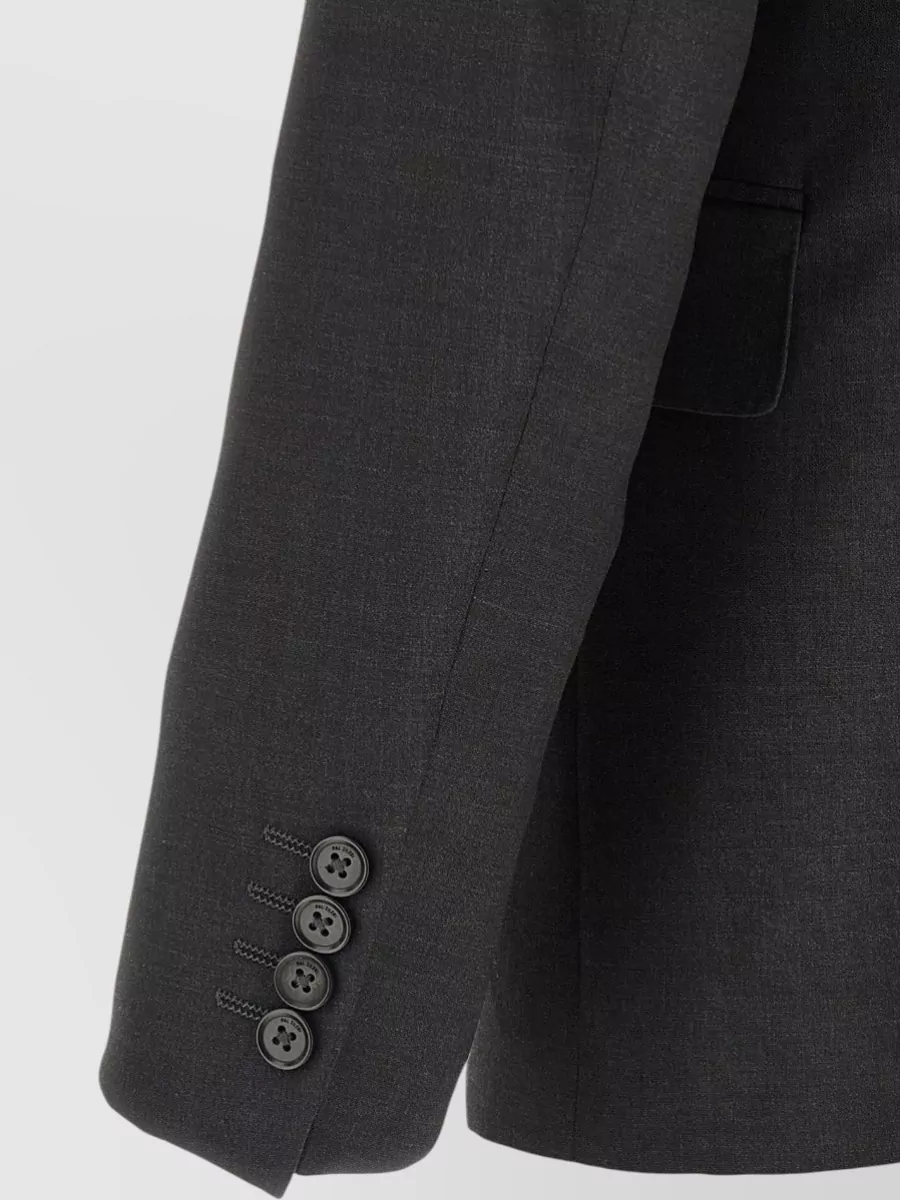 Pal Zileri Lord Tailored Double Breasted Notch Lapel Suit