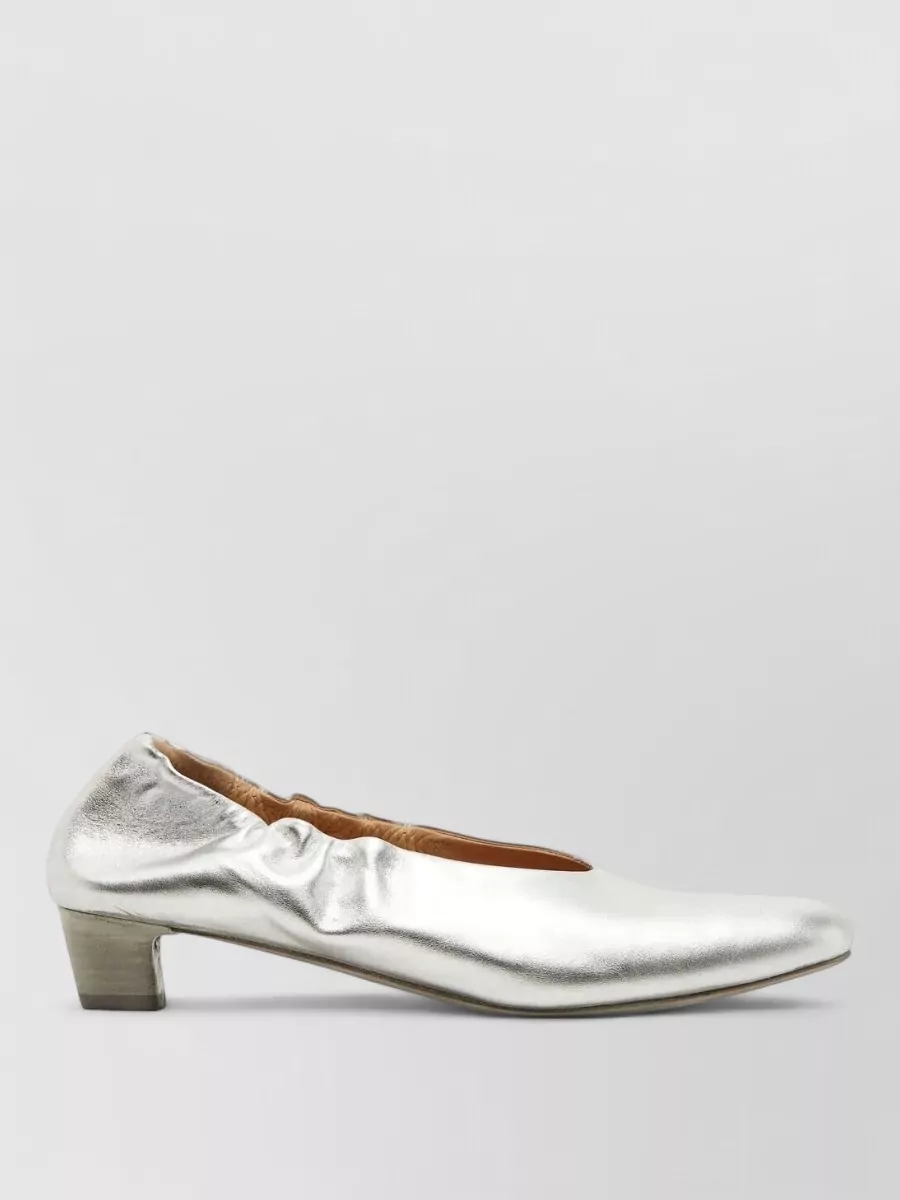 Marsell Laminated Leather Pumps