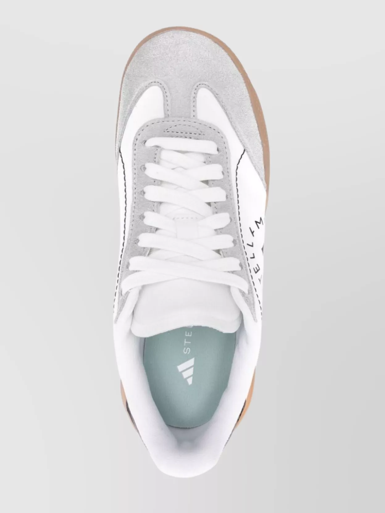 Adidas By Stella Mccartney Boost Court Sneakers With Shell Panelled Design
