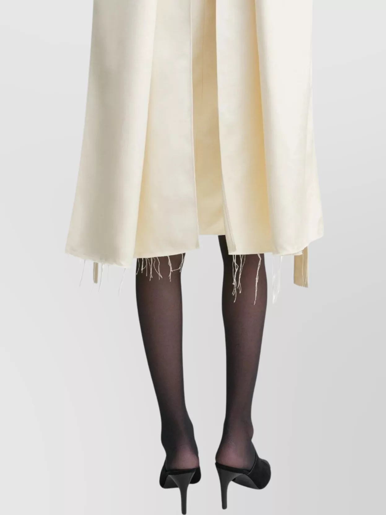 Totême Scarf Detail Cocoon Dress