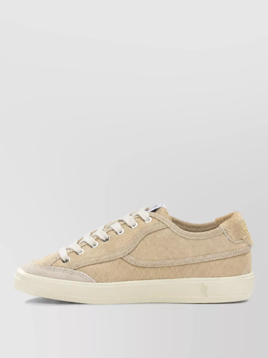 Autry Leather Low-Top Lace-Up Sneakers